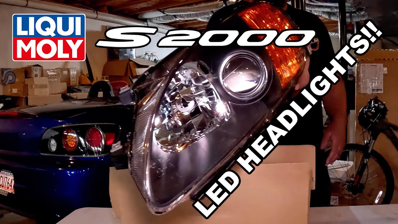 Converting Headlights to LED on the Liqui Moly S2000