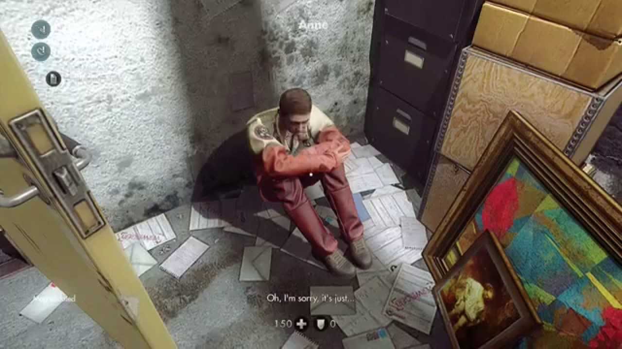 Wolfenstein: The New Order - All Collectibles, Health Upgrade, & Record Locations - Chapter 9