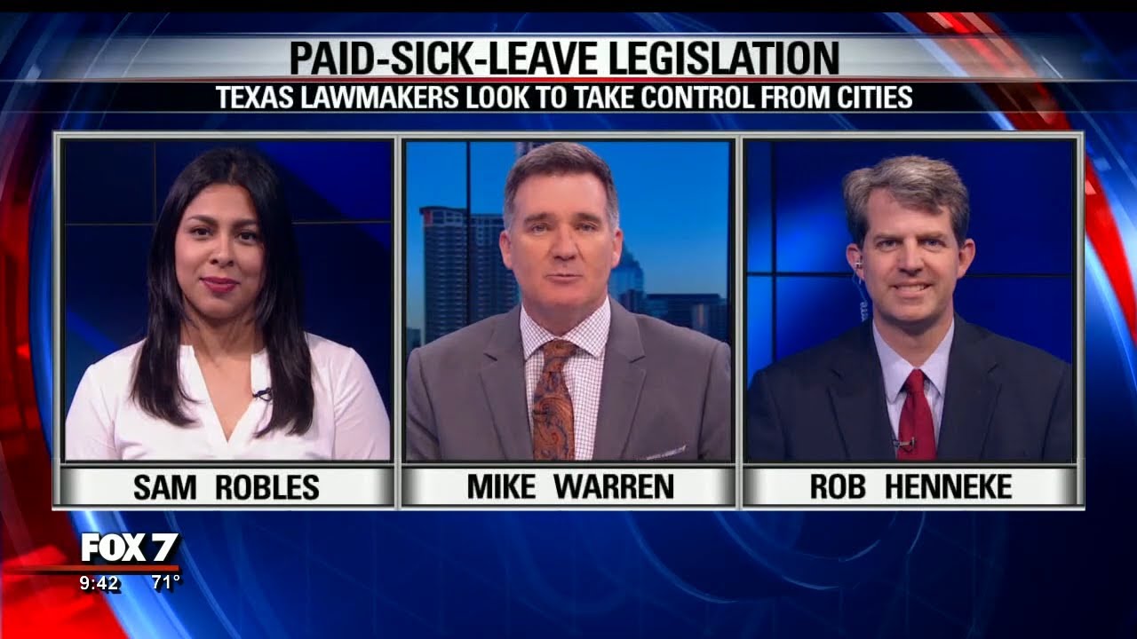 FOX 7 Discussion: Paid Sick Leave Legislation