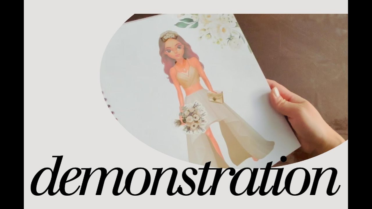 Wedding Sticker Dress Up, Coloring Book with Dress Design =Reviews