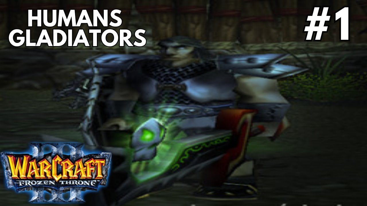 Откуда столько народа? Human Gladiators - Warcraft 3