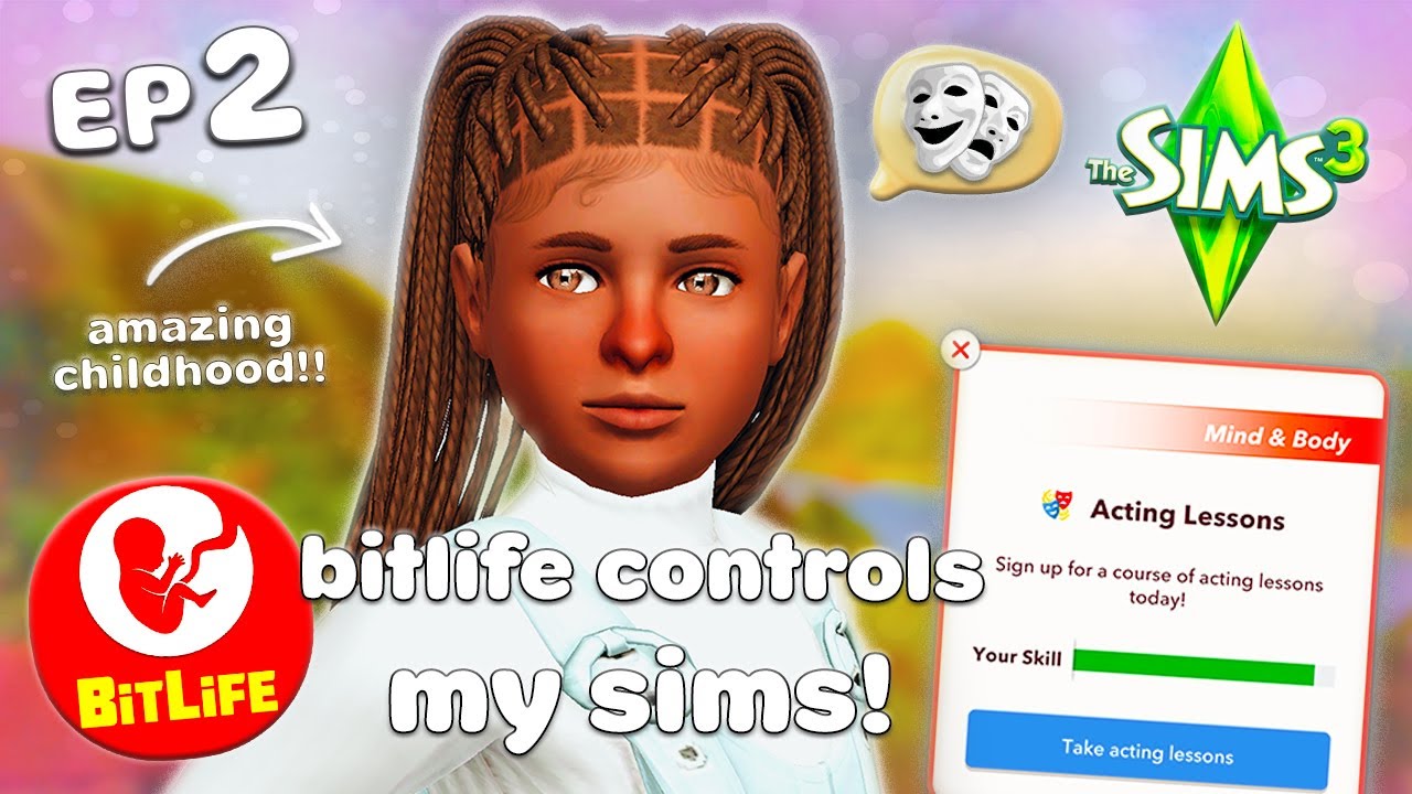 ИДЕАЛЬНОЕ детство?! 😇 | Эпизод №2 | The Sims 3: BitLife управляет моими симами