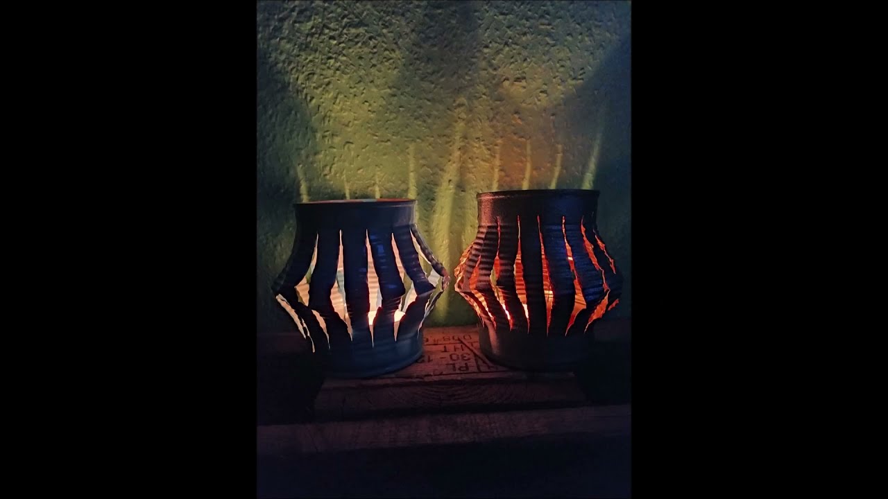 Upcycling #03 Windlicht aus Konservendose