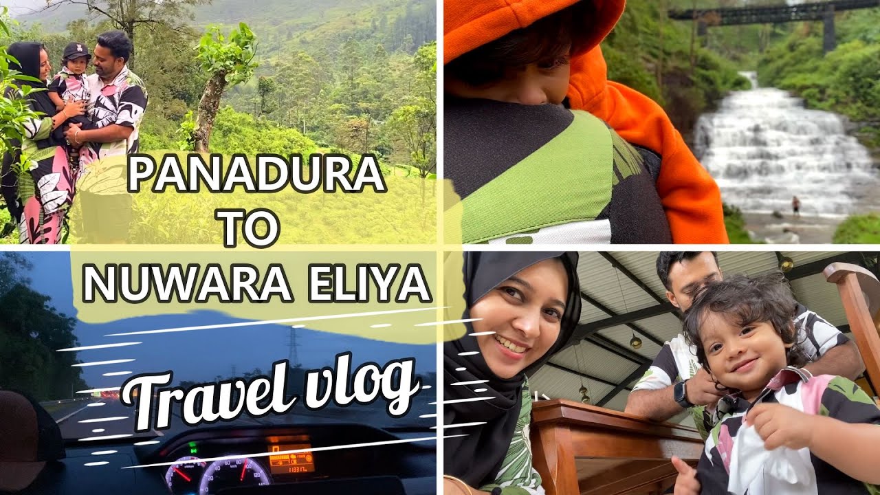 NUWARA ELIYA TRIP DAY 1 /Our first Trip from panadura / Naveena's Tiny Tips #Srilankantamilvlog