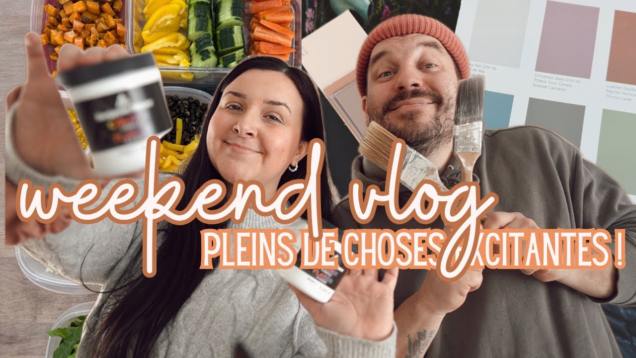 IL SE PASSE PLEINS DE CHOSES !! DÉBUT PROJET, ÉPICERIE ÉCONO, ON PART EN VACANCES & BEN DE LA BOUFFE