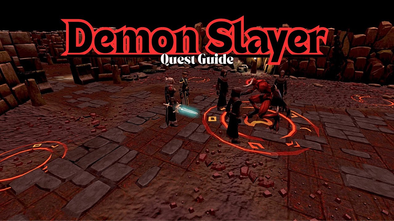 Как пройти Делрит! Руководство по заданию &laquo;Убийца демонов&raquo; (RuneScape 3 F2P)