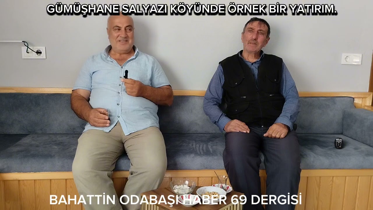 GÜMÜŞHANE İLİ KÖSE İLÇESİNE BAĞLI SALYAZI KÖYÜ...