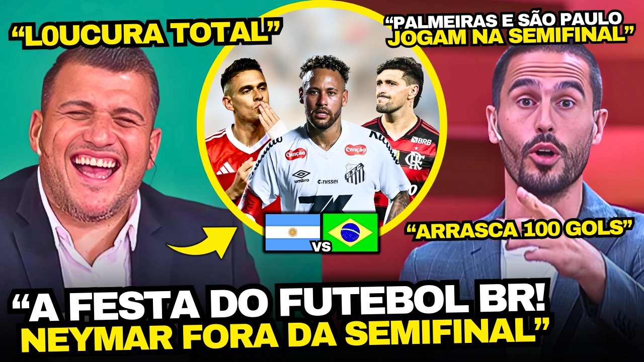 TV ARGENTINA ENDOIDOU COM ESTADUAIS E TENTAM NARRAR EM PORTUGU&Ecirc;S