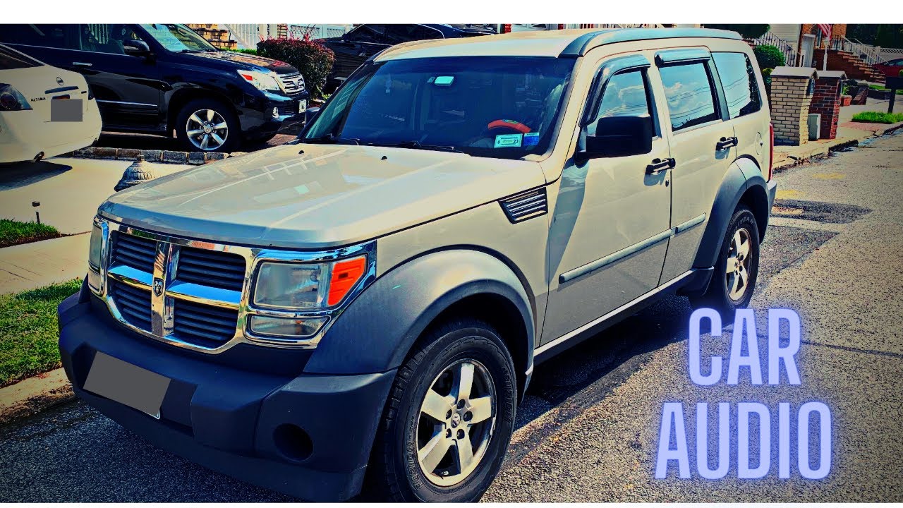 Dodge Nitro 2008 Stereo Install (Car Audio)
