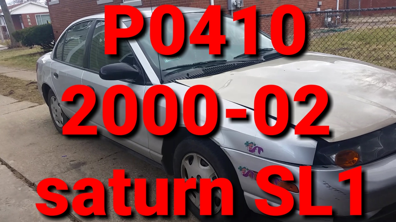 P0410 2002 saturn sl1