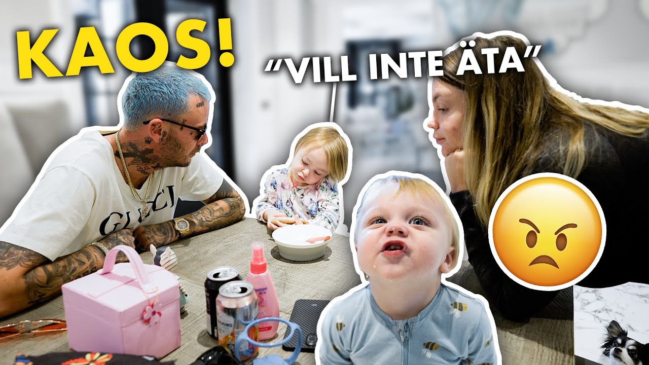 MORGONKAOS MED BARNEN!