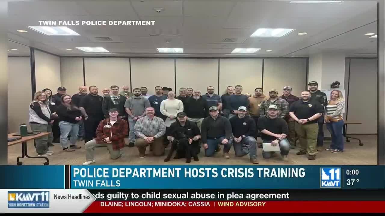 Twin Falls Police Department hosts crisis intervention training