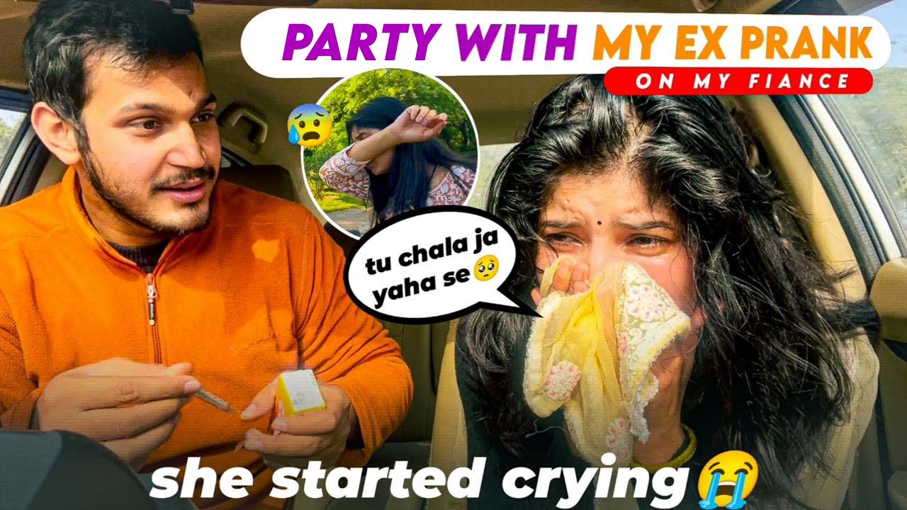 Talking with ex girlfriend prank on Rupali | she cried hard