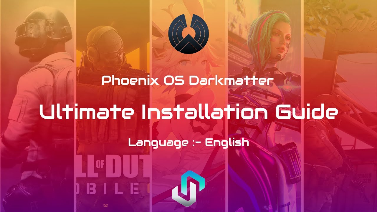 [En] How to install Phoenix OS Darkmatter in Windows using Exe Installer
