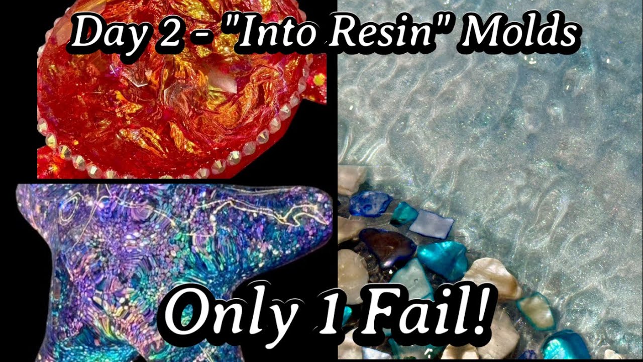 #880 Stunning Water Ripple Effects With Into Resin Molds!