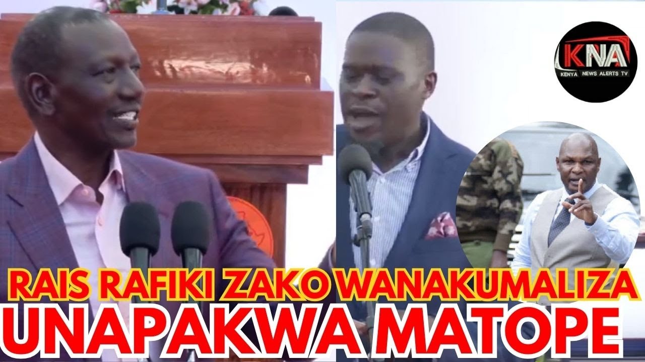 RAIS WALE WOTE UNAFANYA KAZI NAO WANAKUPAKA MATOPE WANABOMOA NYUMBA ZA WATU BURE!