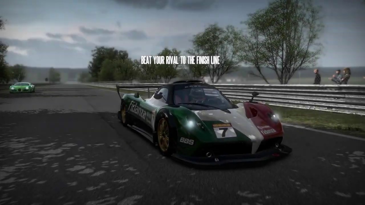 Need for Speed: Shift: Pagani Zonda R vs Bugatti Veyron - Nordschleife (Aremberg) - No Commentary