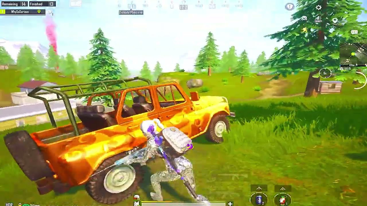 BGMI SOLO vs SQUAD 5 Finger Claw + Gyro Gameplay 5