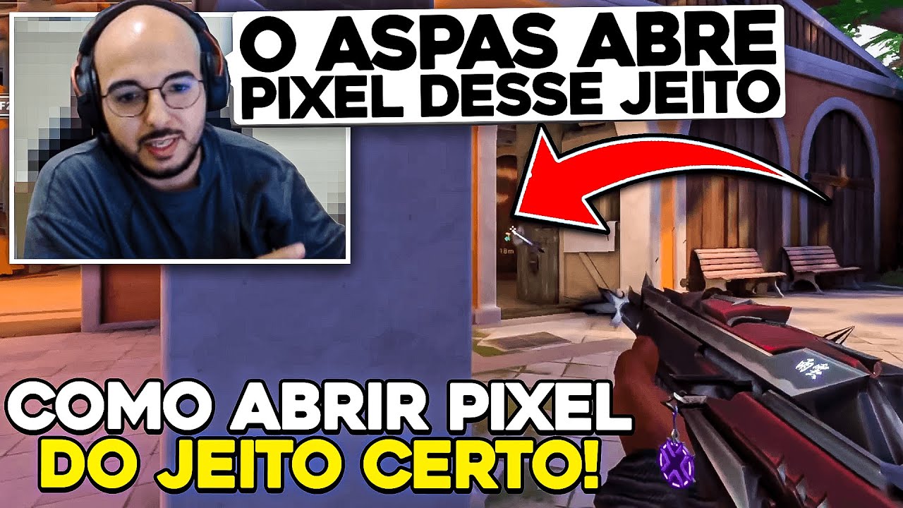 SACY MOSTROU como ABRIR PIXEL que nem um PRO PLAYER! (mostrou como o aspas faz!)