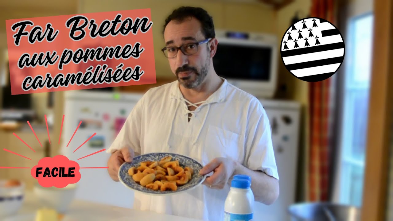 Far Breton aux pommes caramélisées #recettefarbreton #farbreton