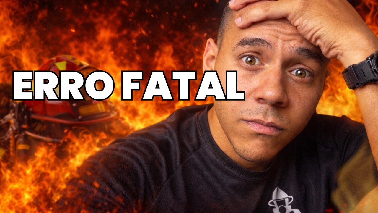 80% NUNCA PASSAM NO CONCURSO DE BOMBEIRO (e o motivo não é inteligência)