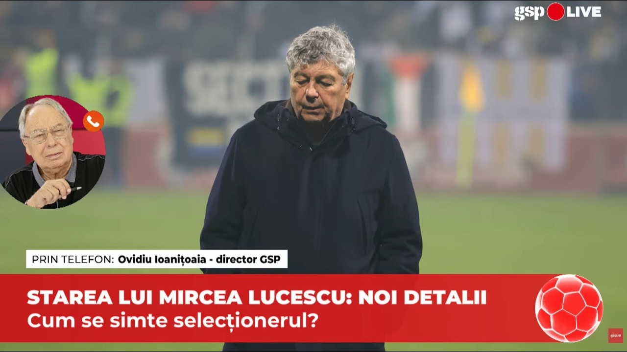 Mircea Lucescu, dus de urgență la spital. Starea selecționerului acum | GSP Live