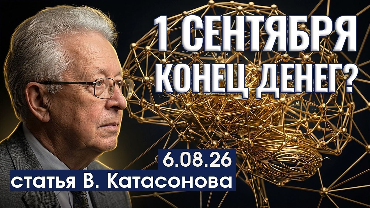 Электронный концлагерь или криптосвобода? | Что нас ждёт 1 сентября? | статья | Валентин Катасонов