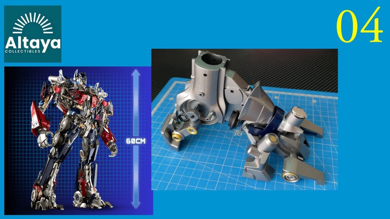 Altaya Optimus Prime Transformers Number 04