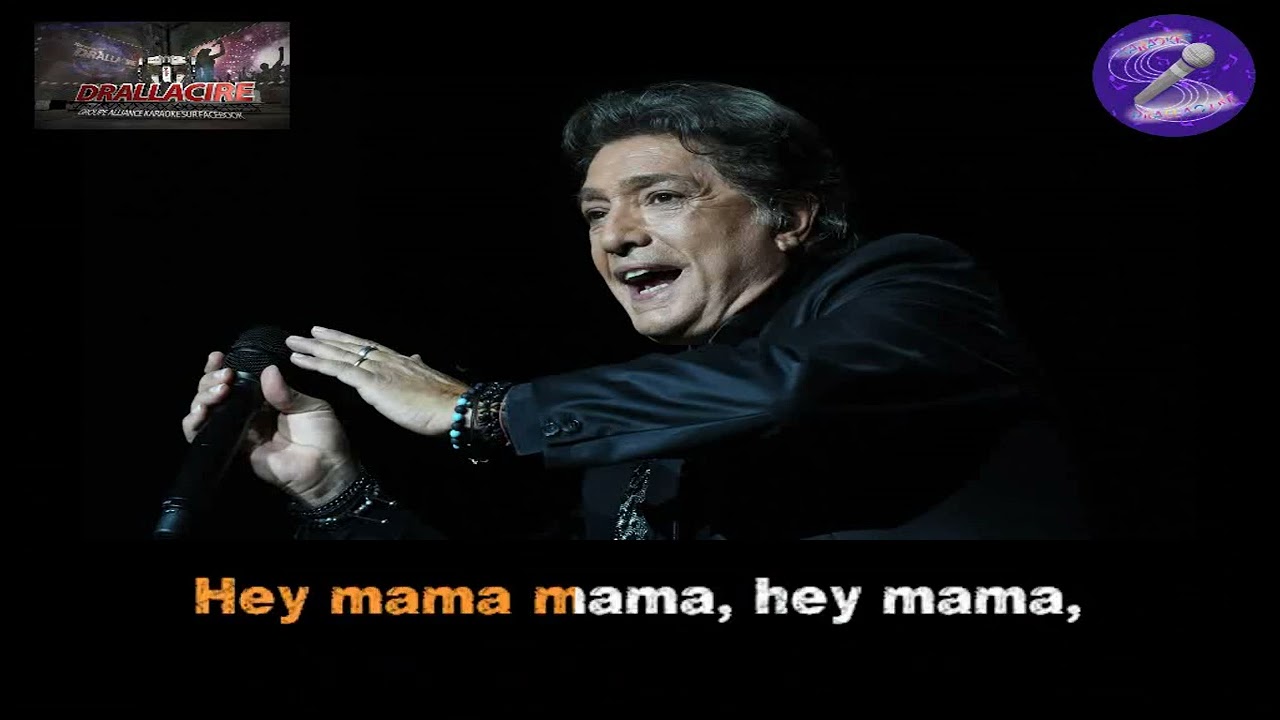 Karaoké Frédéric François - Hey Mama (dévocalisé+Bv)