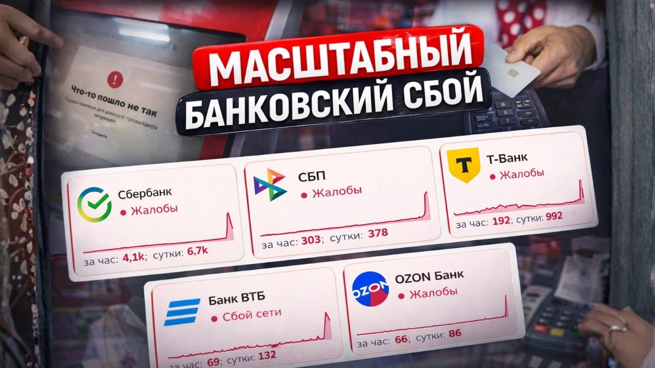 РКН уничтожил банки, что стало причиной массового сбоя