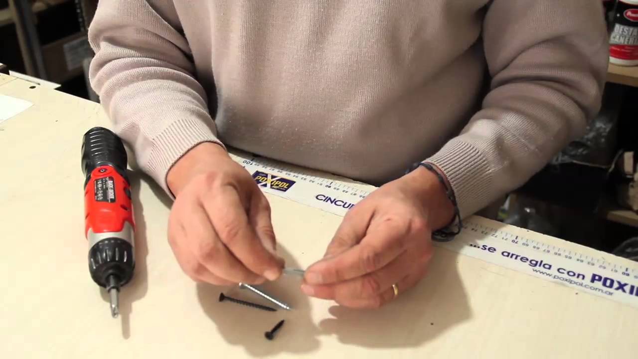 Cómo elegir tarugos para tornillos
