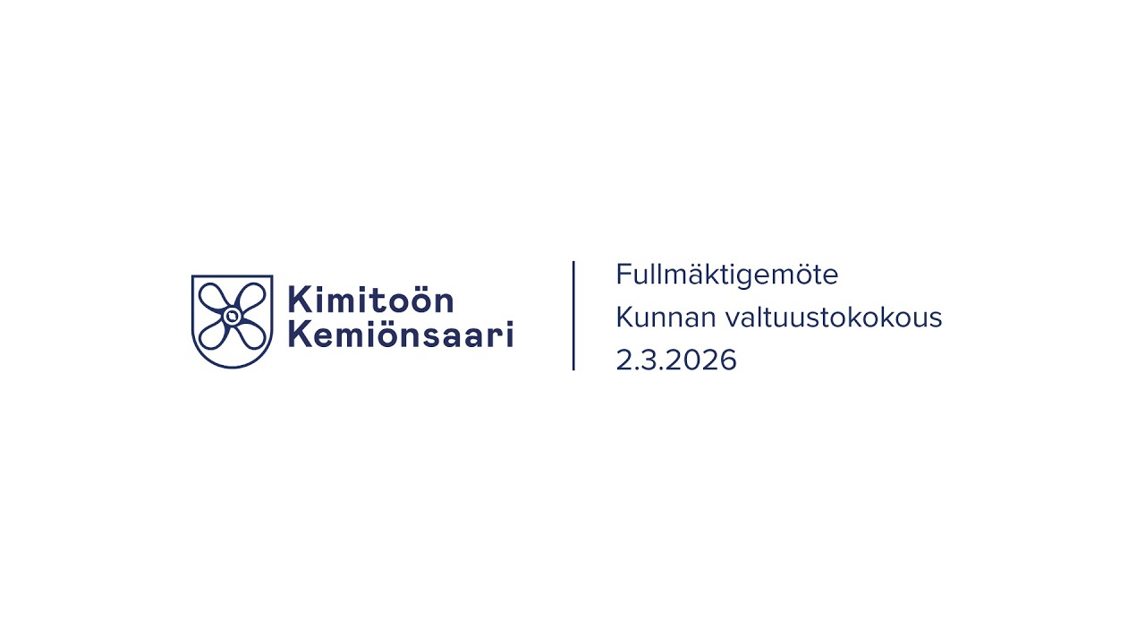 Kimitoöns fullmäktige | Kemiönsaaren valtuusto 2.3.2026