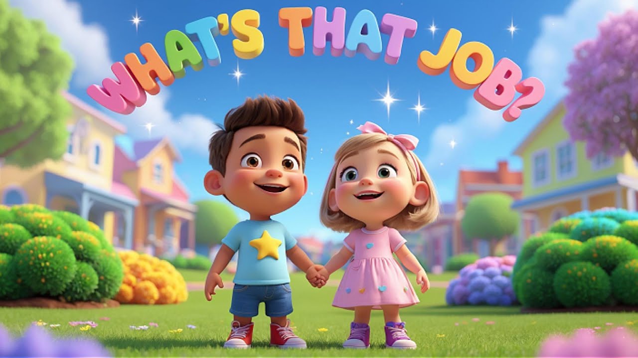 Community Helpers for Kids! 👮‍♀️🧁👨‍🌾| Fun Song About Jobs and Helpers 