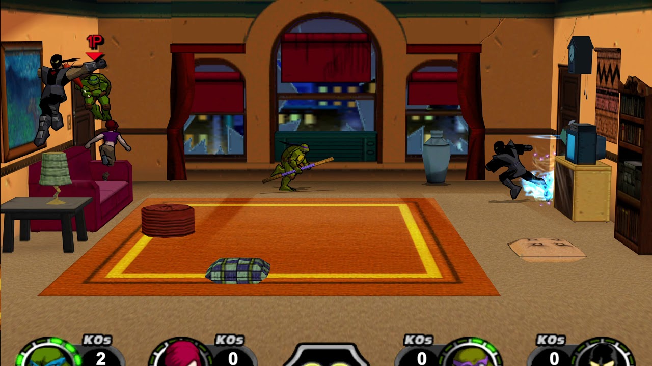 [TAS] GC TMNT: Mutant Melee "100%" by Dimon12321 in 