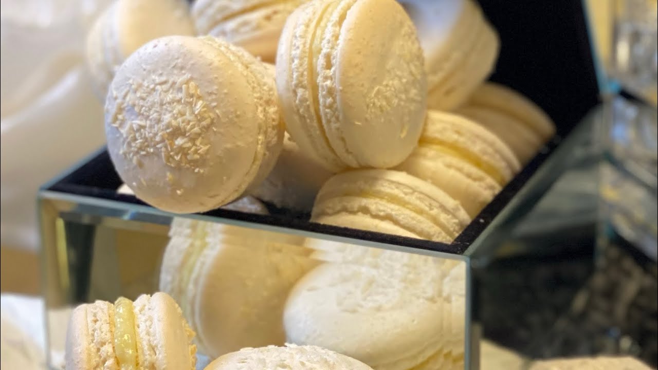 recette macaron facile et inratable à la noix de coco 🥥