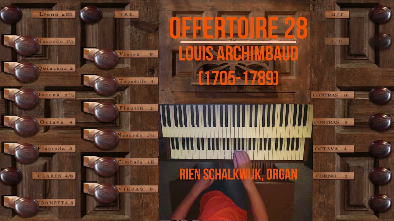 Offertoire 28, Louis Archimbaud (1705-1789)