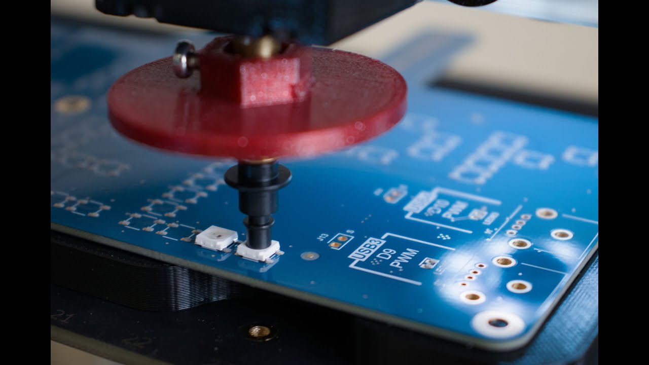 JuniorFEL PCBs assembly with LumenPnP
