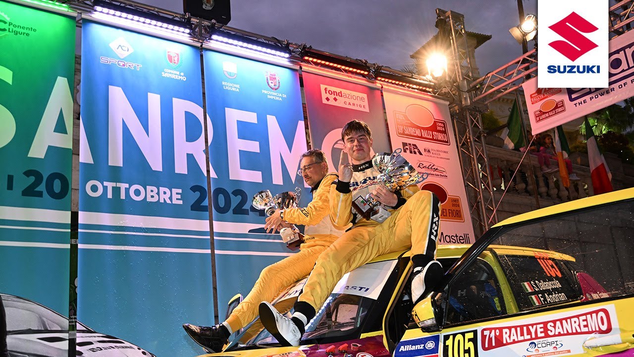 Suzuki Rally Cup - Rallye Sanremo 2024