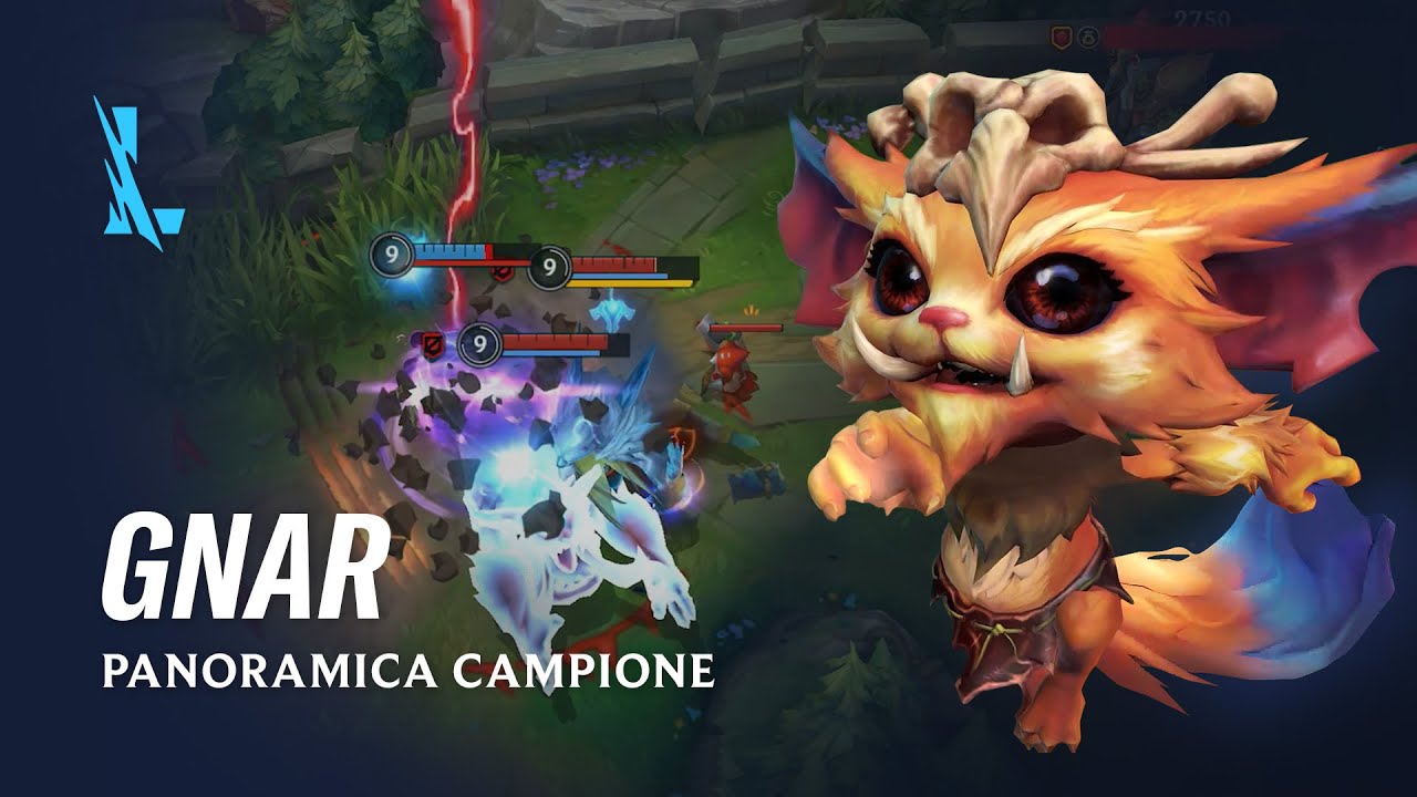 Panoramica campione Gnar | Gameplay - League of Legends: Wild Rift