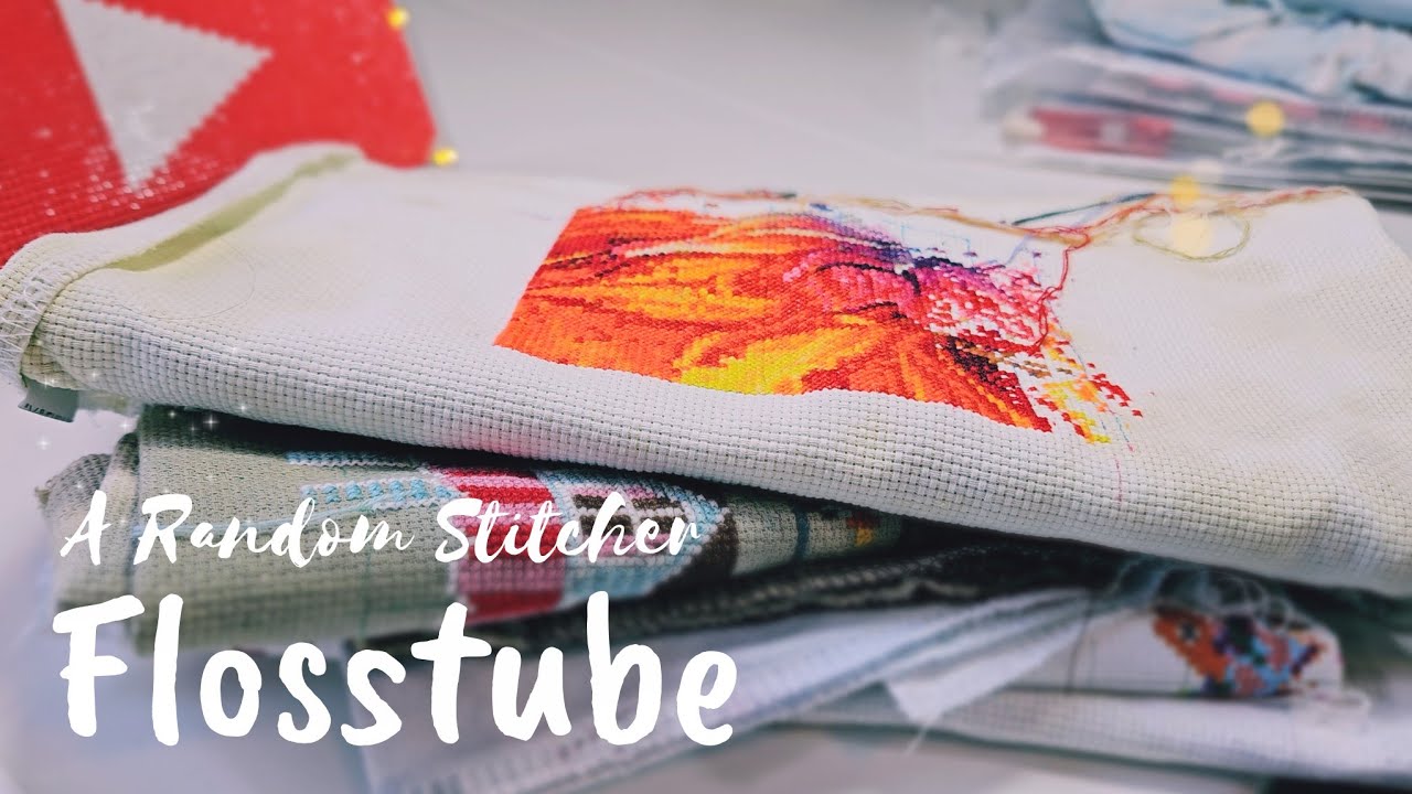 FLOSSTUBE #63 ВСЕ О ВЫШИВКЕ КРЕСТОМ ❤️