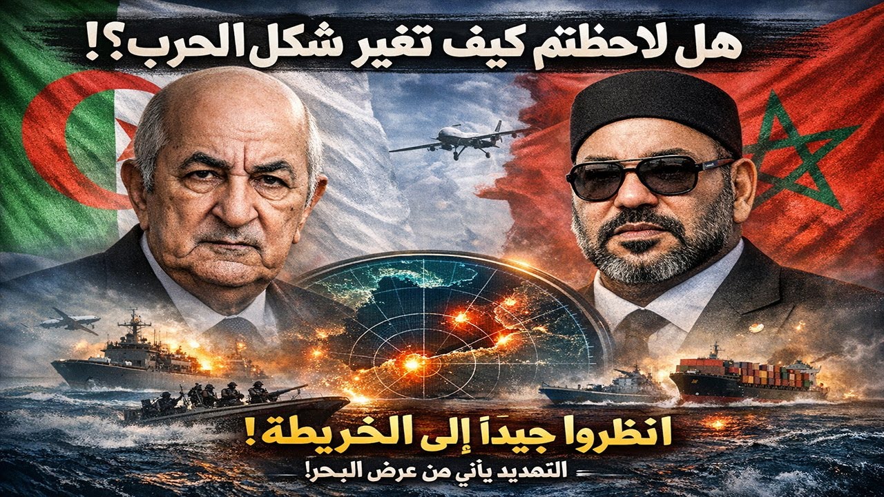 الجزائر والمغرب في 