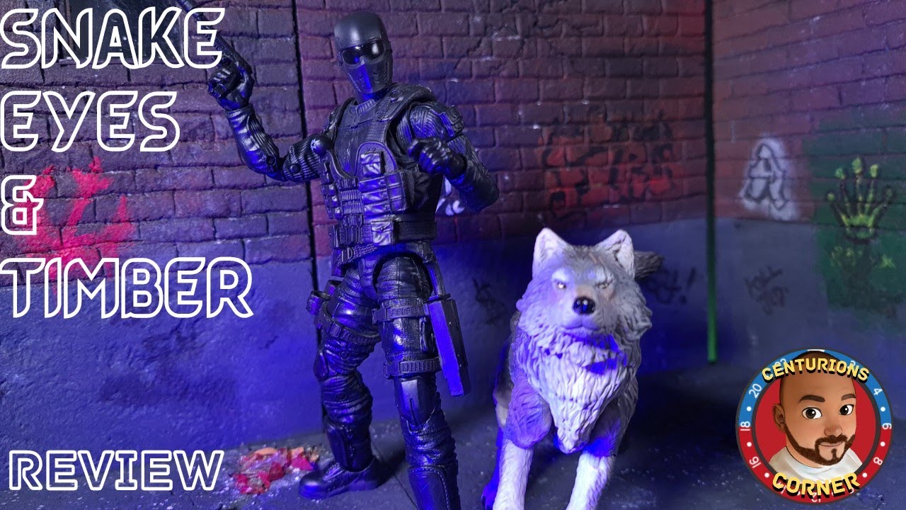 G.I. JOE Snake Eyes & Timber Commandos 2 pack Review