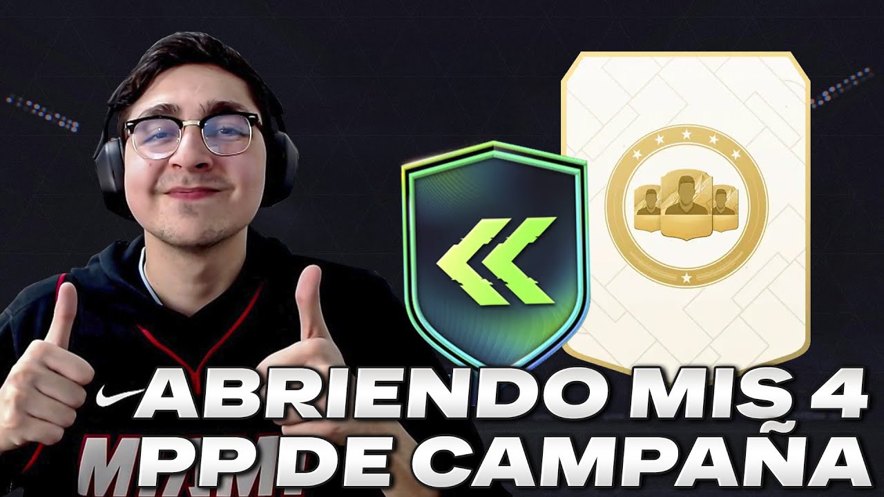 ¡OBLIGATORIO! 💯 Abro mis PICKS de CAMPAÑA en 4 CUENTAS | EF 1 de 5 de Repetición de campaña - FC 26