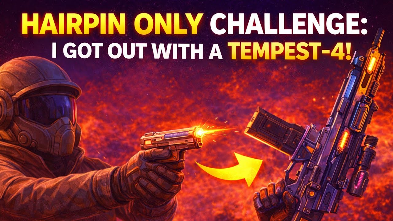 ARC Raiders - HAIRPIN CHALLENGE! Got a Tempest 4!😎