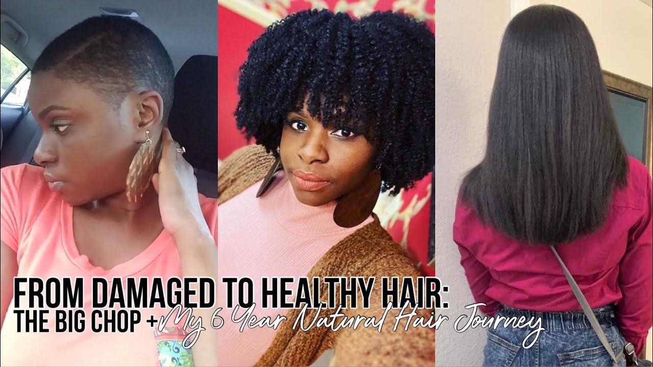 From DAMAGED To HEALTHY HAIR: My 6 Year Natural Hair Journey