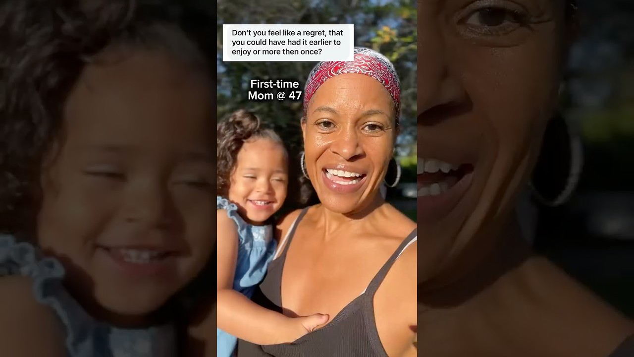 Почему я жалею, что ждала 47, чтобы родить своего первого ребенка 🫠😭 #шорты