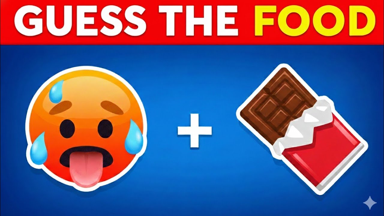 Guess the FOOD by Emojis? 🤔 Emoji Quiz | Baboon Quiz 