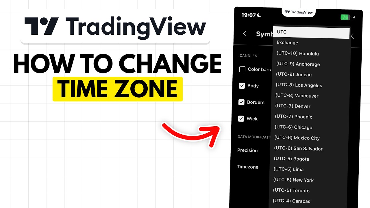 How To Change Time Zone In TradingView Mobile App (2026)