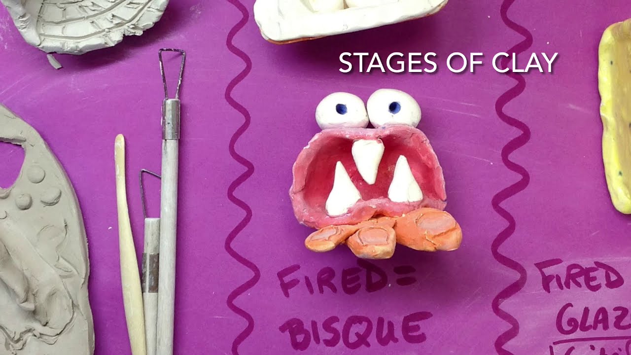 Stages of clay