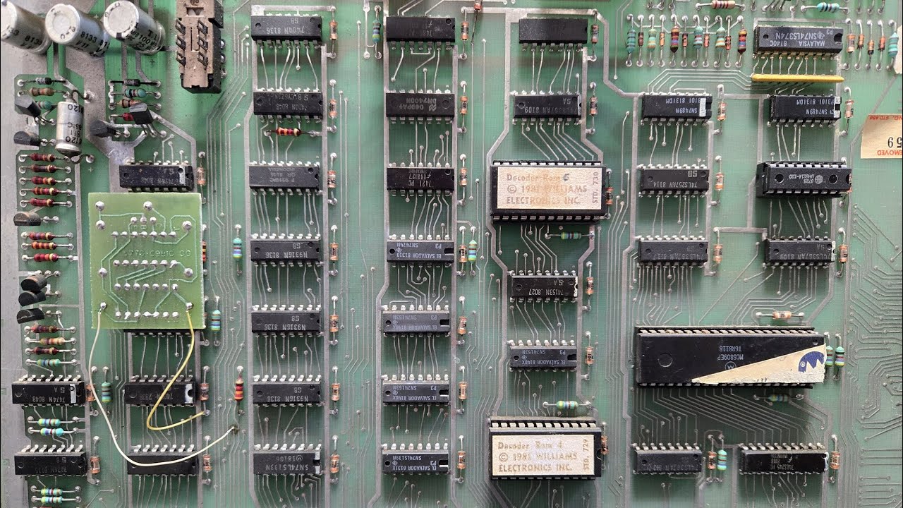 Williams Stargate CMOS/Power Supply Repair